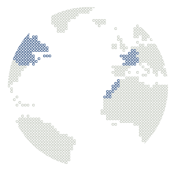 Carte monde Catamania